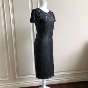 BCBGMaxAzria women’s black cocktail dress